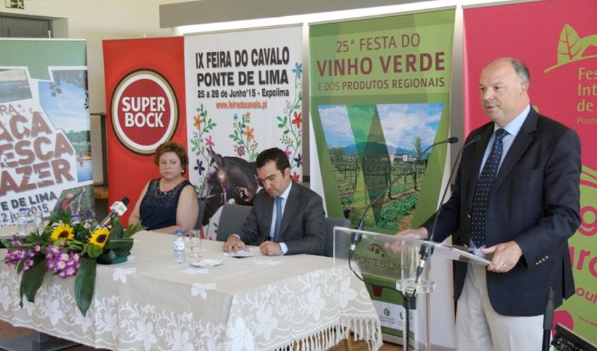 Ponte de Lima ConVida 2015 | Município de Ponte de Lima apresentou publicamente o projeto que promove 10 eventos até às Feiras Novas
